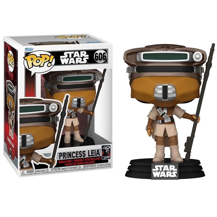 Star Wars Return of the Jedi 40th Anniversary POP! - Princess Leia #606