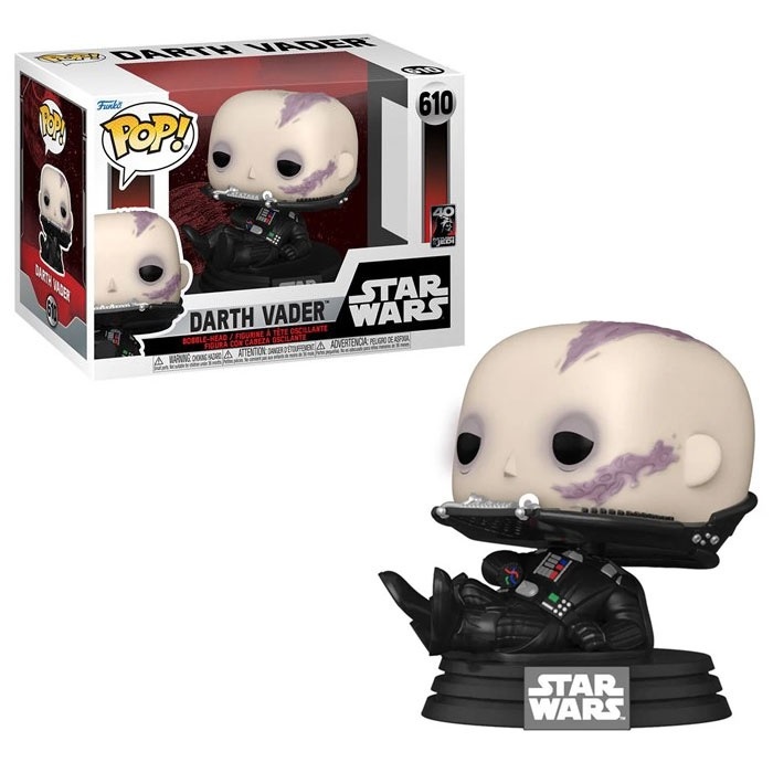 Star Wars Return of the Jedi 40th Anniversary POP! - Darth Vader Unmasked #610
