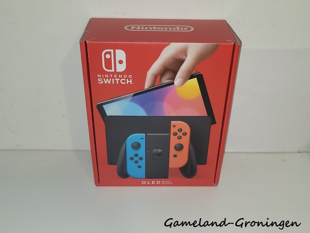 Nintendo Switch Console (OLED-Model) (Rood/Blauw)