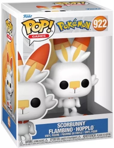 Pokémon POP! - Scorbunny #922