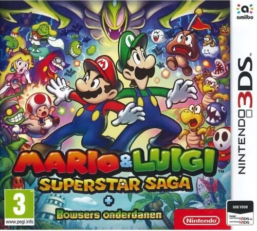 Mario & Luigi Superstar Saga + Bowser's Minions (Complete, FRA)