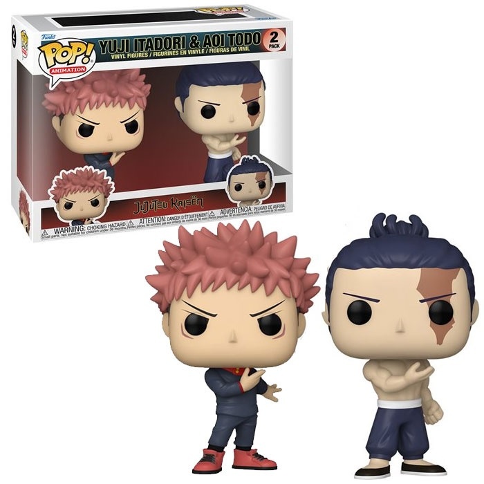 Jujutsu Kaisen S2 POP! - Yuji Itadori and Aoi Todo 2-Pack