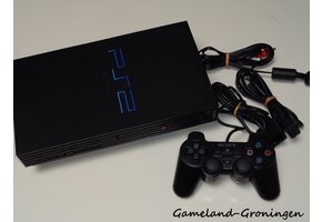 PlayStation 2 Phat with Controller & Wiring (Black)