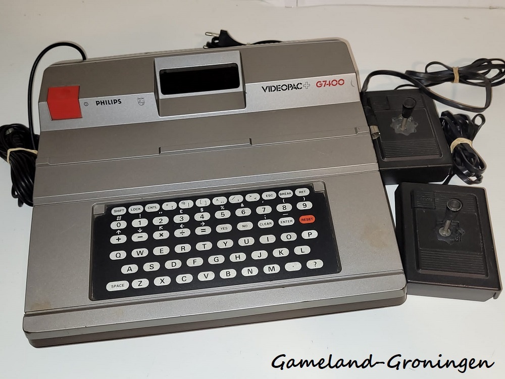 Philips Videopac G7400 met 2 Controllers & Bedrading