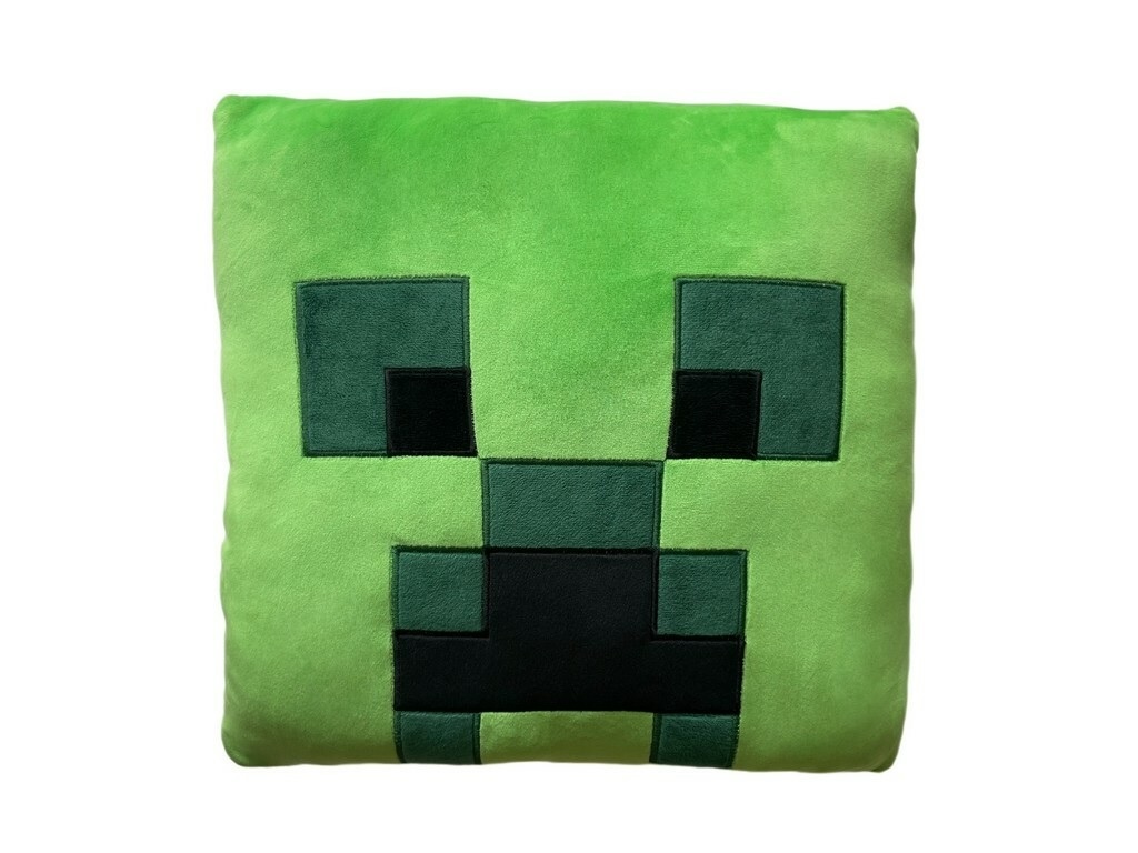 Minecraft - Creeper Embroidered Kussen 40 cm