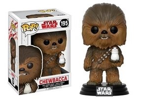 Star Wars The Last Jedi POP! - Chewbacca with Porg #195