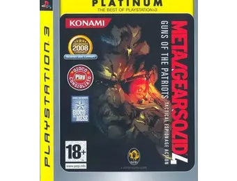 Metal Gear Solid 4 (Compleet, Platinum)