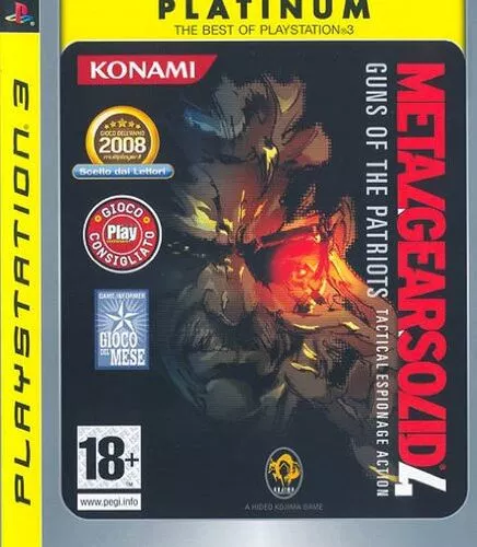 Metal Gear Solid 4 (Compleet, Platinum)