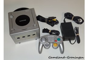 Nintendo GameCube met Controller & Bedrading (Zilver)