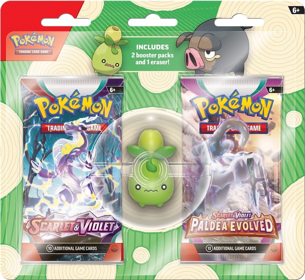 Pokémon TCG - Back to School Eraser Smoliv