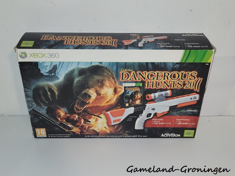 Cabela's Dangerous Hunts 2011 + Gun (Compleet)