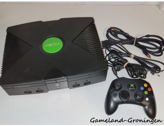 Xbox met S Controller & Bedrading (USA)