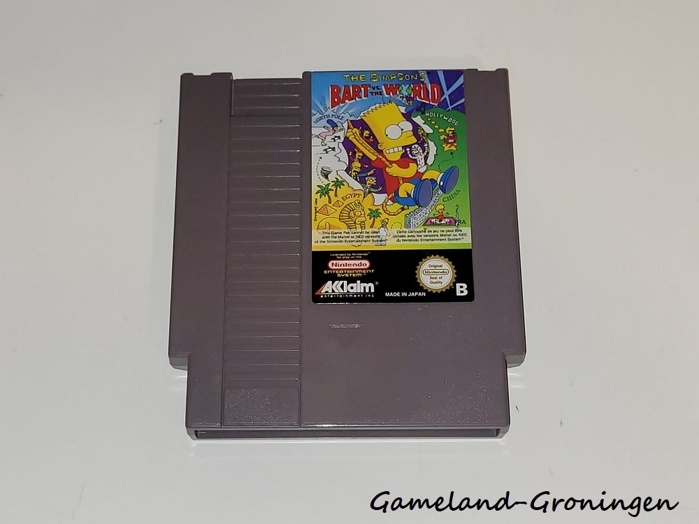 The Simpsons Bart vs the World (FRA)
