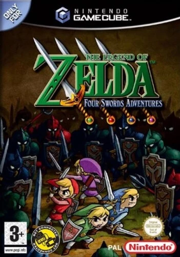 The Legend of Zelda Four Swords Adventures (Compleet, HOL)