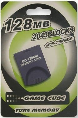 GameCube Memorycard 128 MB