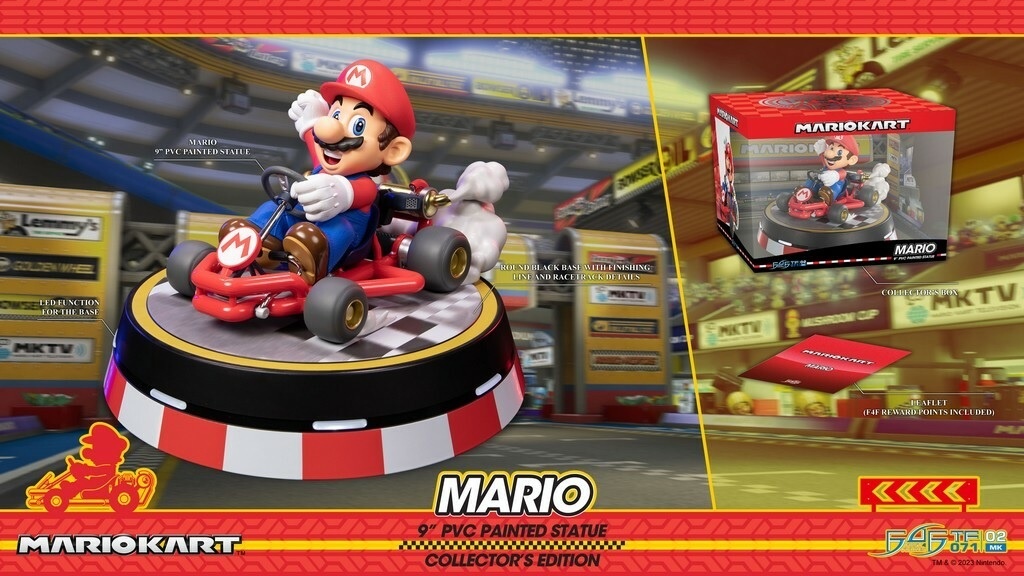 Super Mario - Mario Kart Collector's Edition PVC Statue