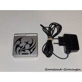 Gameboy Advance SP with Charger (Silver Tribal)