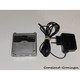 Gameboy Advance SP met Oplader (Zilver Tribal)