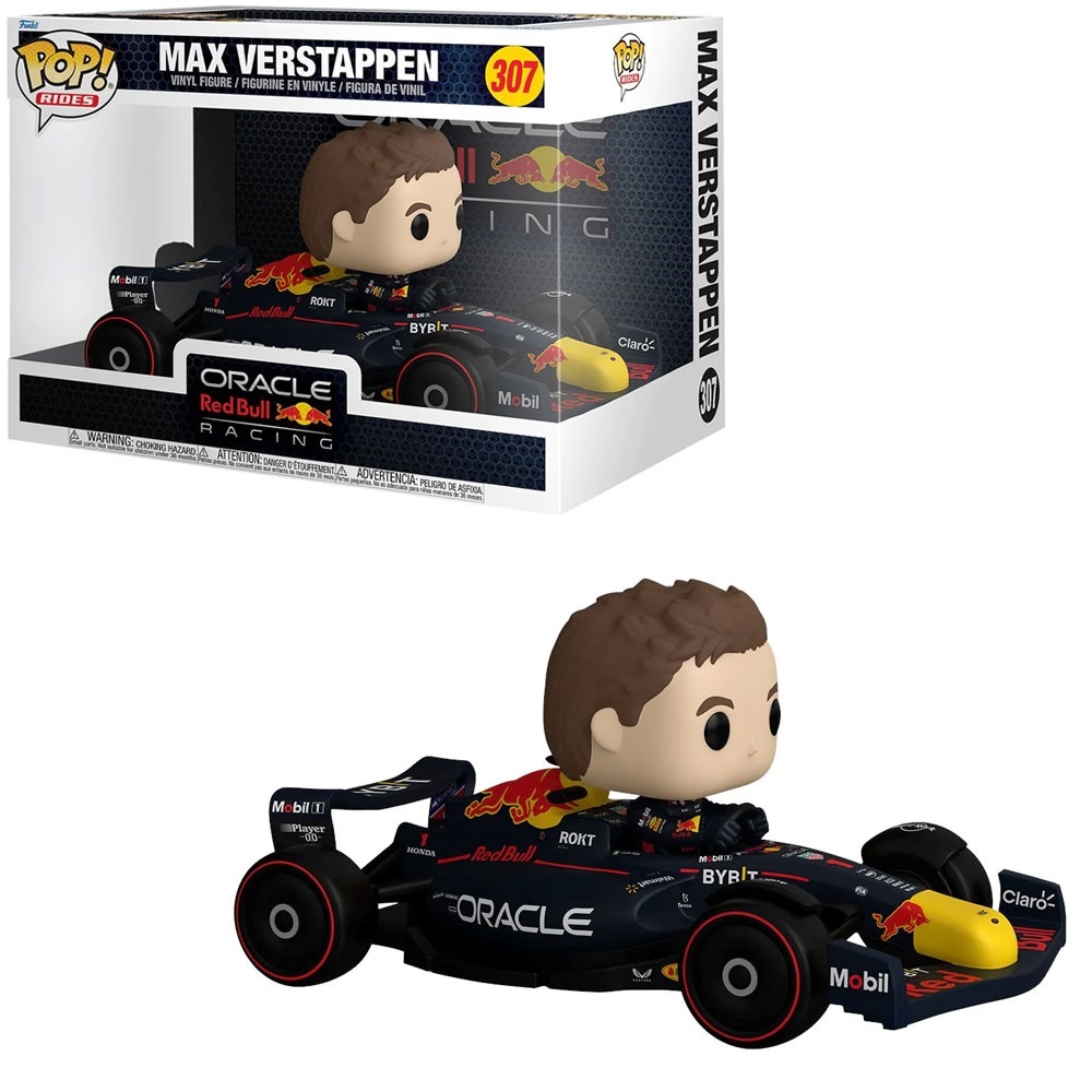 Formula 1 Rides Super Deluxe POP! - Max Verstappen #307 (PRE ORDER)