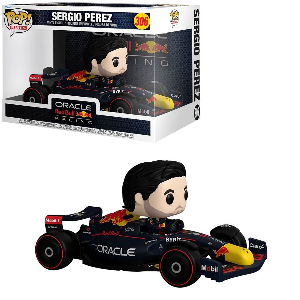 Formula 1 Rides Super Deluxe Red Bull POP! - Sergio Perez #306
