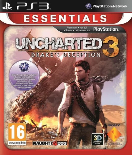 Uncharted 3 Drake's Deception (Compleet, Essentials)