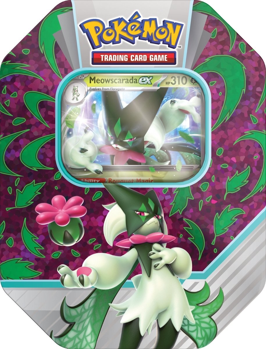 Pokémon TCG - Paldea Partners Tin Fall 2023 Meowscarada Ex