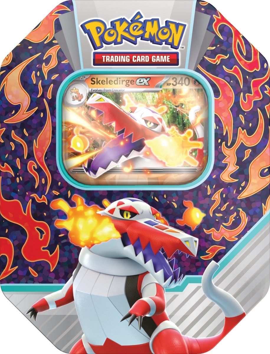 Pokémon TCG - Paldea Partners Tin Fall 2023 Skeledirge Ex