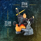The Lord of the Rings - Balrog vs Gandalf Light