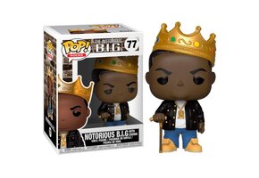 Rocks POP! - Notorious B.I.G. (Biggie) with Crown #77