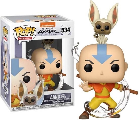 Avatar The Last Airbender POP! - Aang with Momo #534