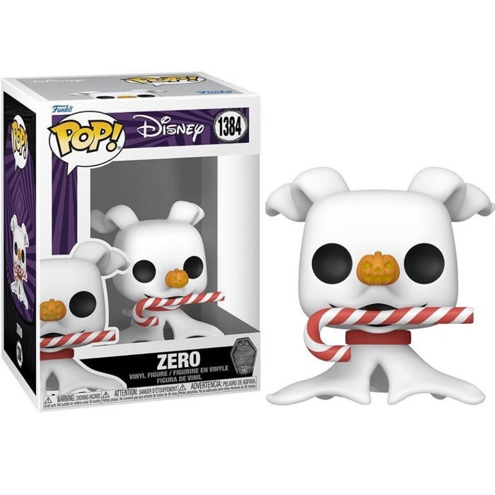 The Night Before Christmas 30th POP! - Zero with Candy Cane #1384