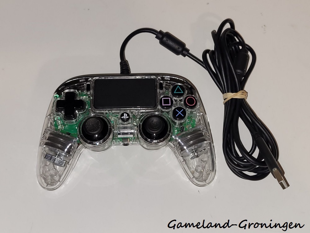 Nacon PS4 Compact Controller Wired (Transparant)
