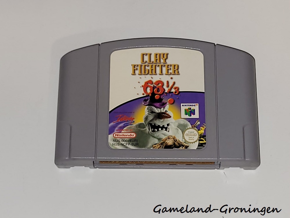 Clay Fighter 63 1/3 (EUR)