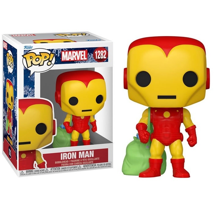 Marvel Holiday POP! - Iron Man with Bag #1282