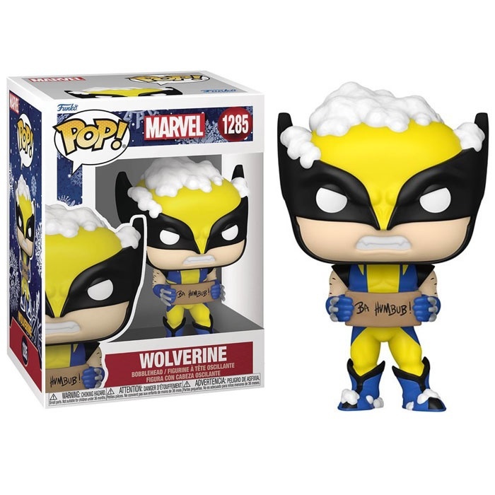 Marvel Holiday POP! - Wolverine with Sign #1285