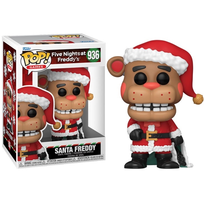 Five Nights At Freddy's Holiday POP! - Santa Freddy #936