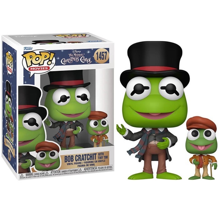 The Muppet Christmas Carol POP! - Bob Cratchit with Tiny Tim #1457