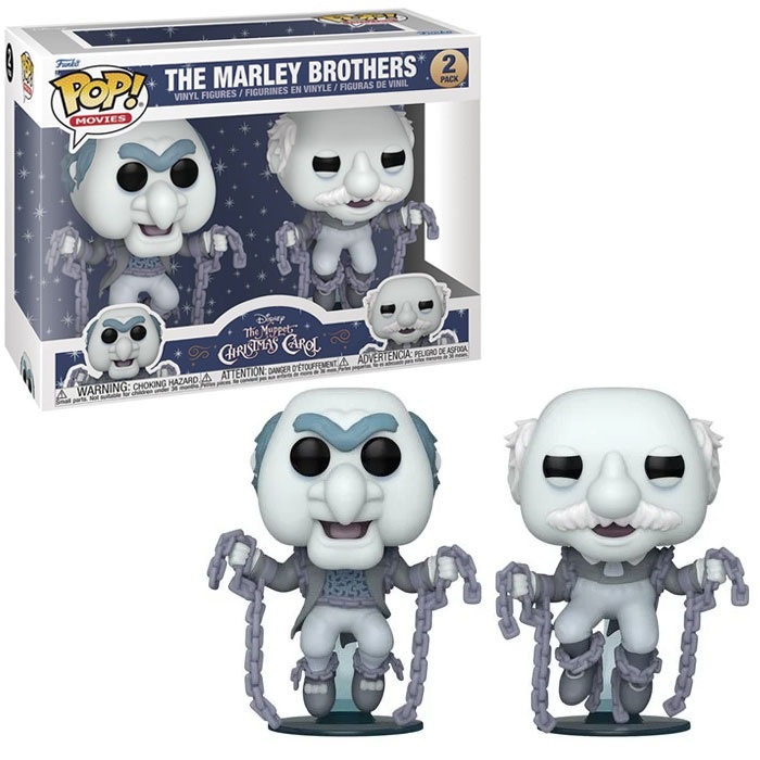 The Muppet Christmas Carol POP! - The Marley Brothers 2-Pack