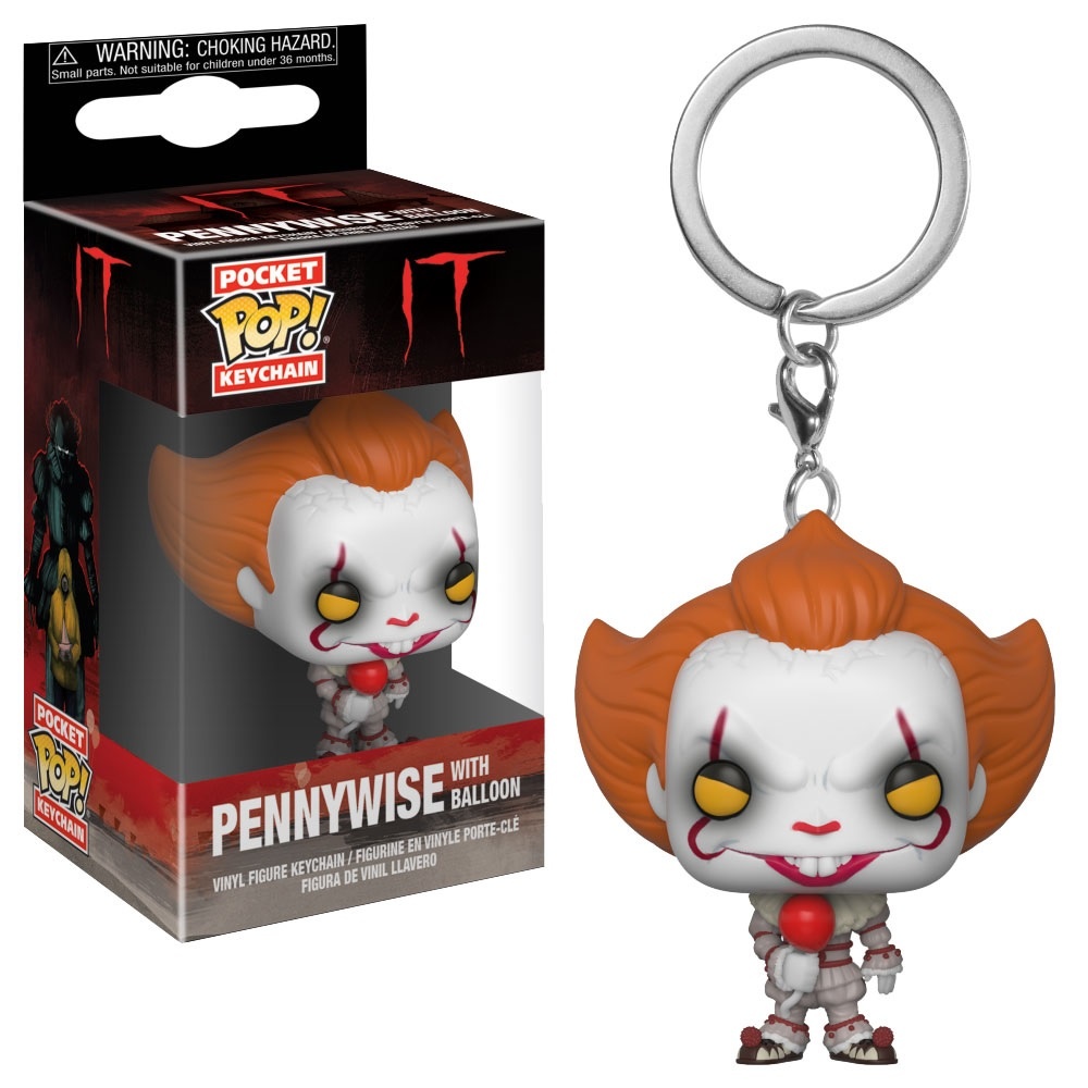IT Pocket POP Sleutelhanger - Pennywise with Balloon