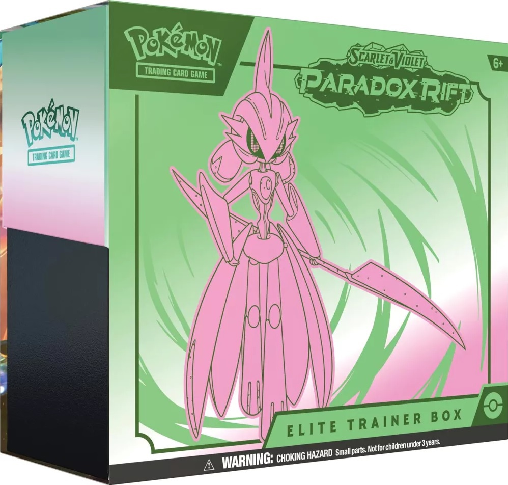 Pokémon TCG - Scarlet & Violet Paradox Rift Elite Trainer Box Iron Valiant