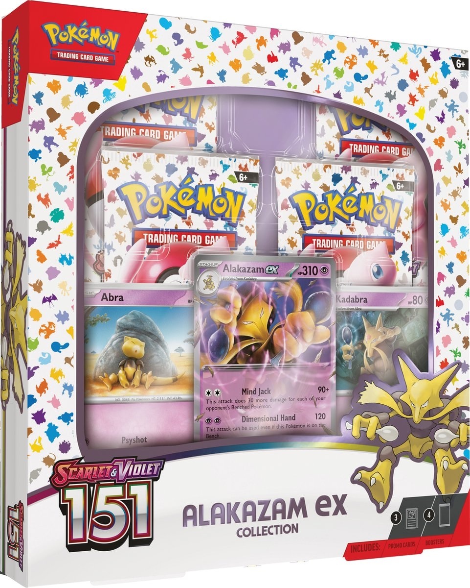 Pokémon TCG - Scarlet & Violet 151 Alakazam EX Box