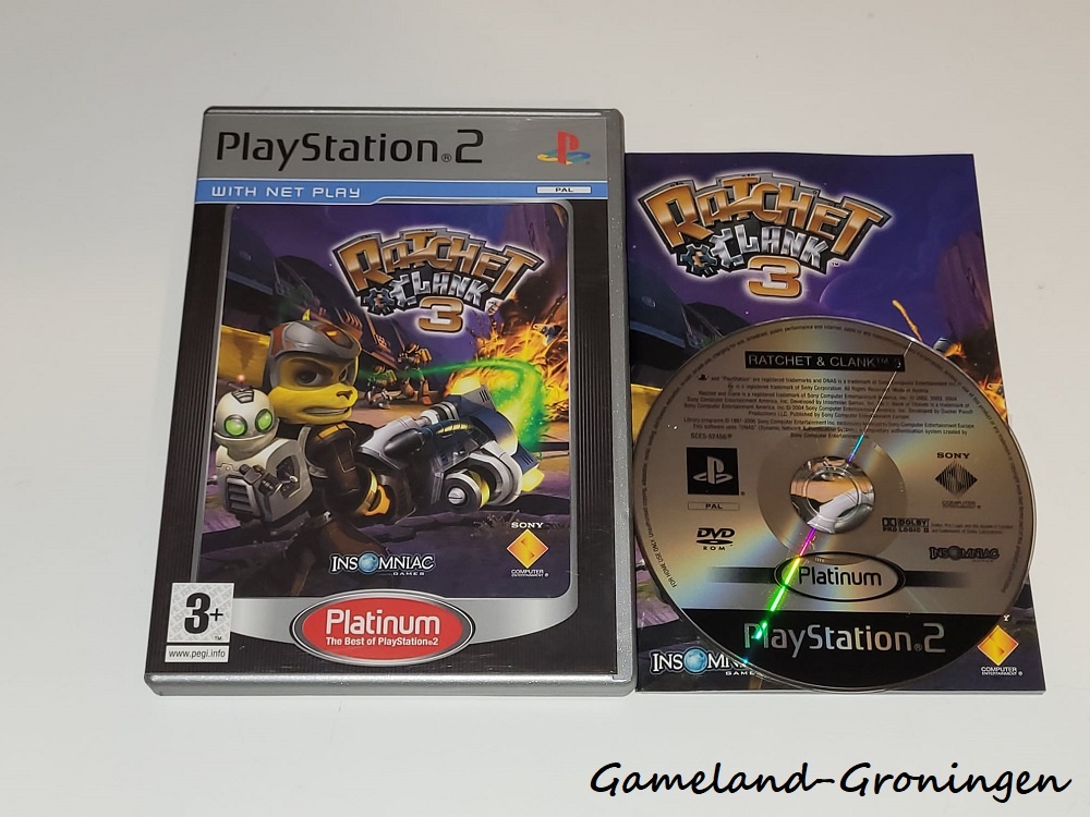 Ratchet & Clank 3 (Complete, Platinum)