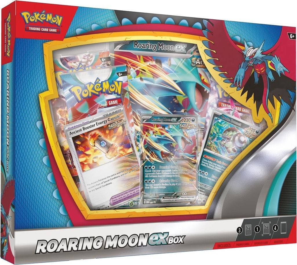 Pokémon TCG - Roaring Moon Ex Box