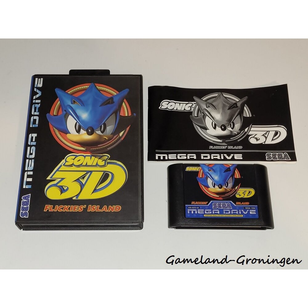 Sonic 3D Flickies Island  E  Front Back | Arcade Artwork