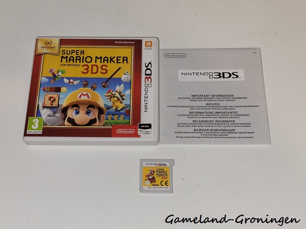 Super Mario Maker Nintendo 3ds Kopen Bij Gameland Groningen Gameland Groningen 2261