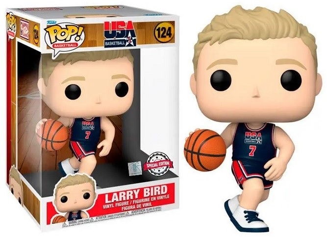 NBA POP! - Larry Bird (1992 Team US Navy Jersey) 10 Inch #124
