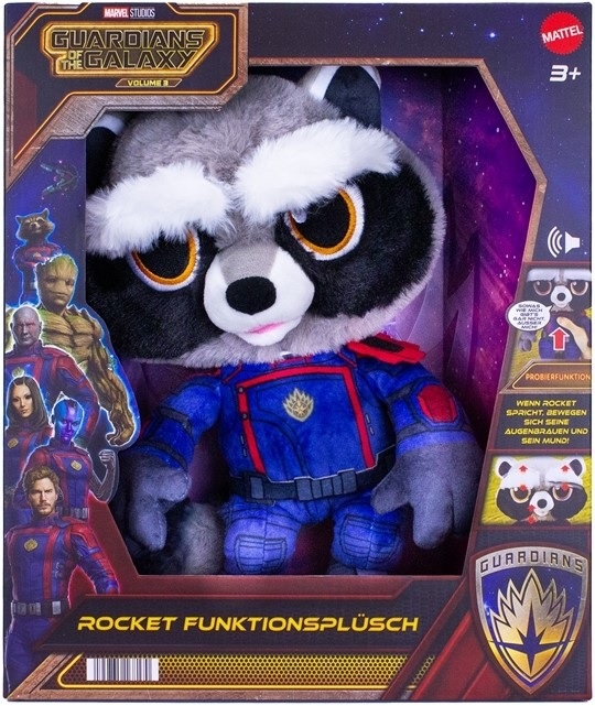 Guardians of the Galaxy Vol. 3 - Pratende Rocket Knuffel 30 cm