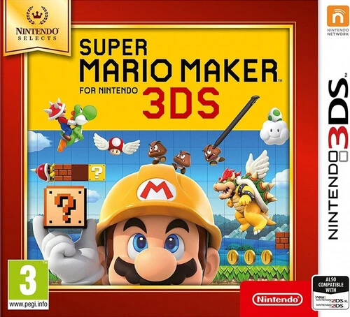 Super Mario Maker (Compleet, Nintendo Selects, HOL)