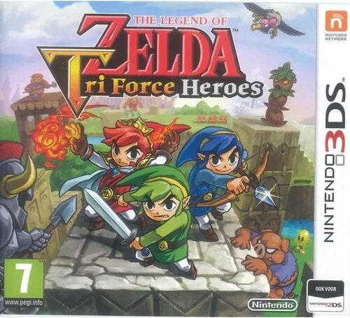 The Legend of Zelda Tri Force Heroes (Compleet, HOL)