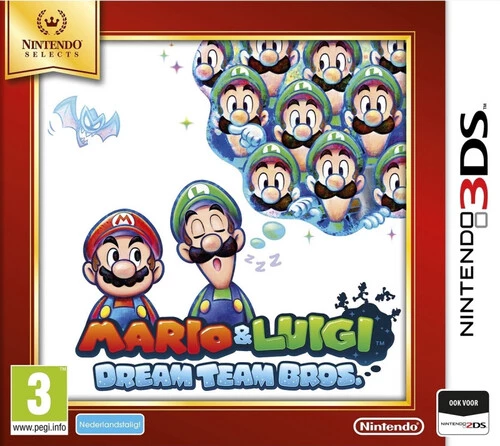 Mario & Luigi Dream Team Bros (Compleet, Nintendo Selects, HOL)